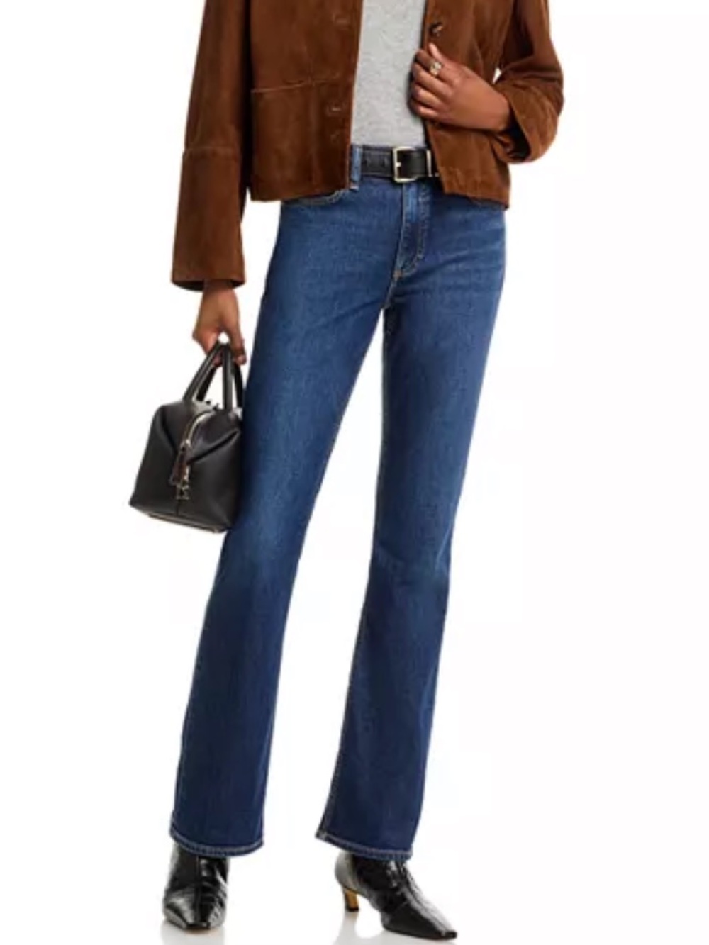 rag & bone Nina High Rise Bootcut Blue Jeans